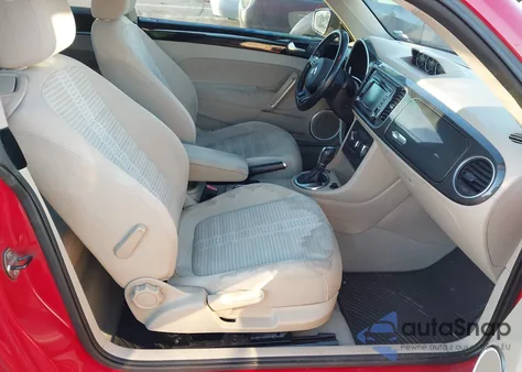 2013 Volkswagen Beetle 2.0T Turbo из США, поврежденный, VIN 3VWVS7AT0DM684887